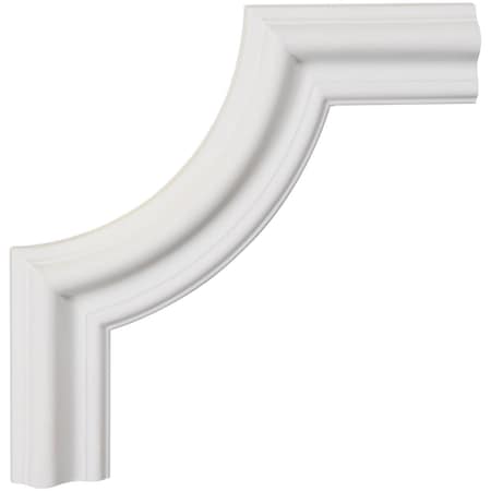 Ekena Millwork 8"W x 8"H x 3/4"P Seville Panel Moulding Corner (matches moulding PML01X00SE) PML08X08SE-2